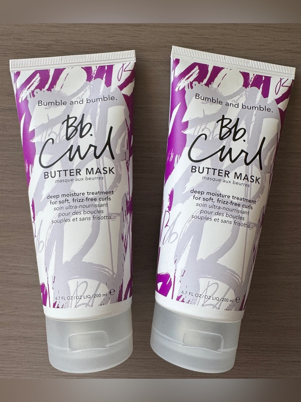 2x Bumble and bumble Curl Butter hair Mask Deep Moisture Treatment 200ml Each